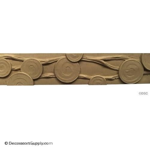 Specialty-Modern 1 3/4H - 1/4Relief-moulding-for-furniture-woodwork-Decorators Supply