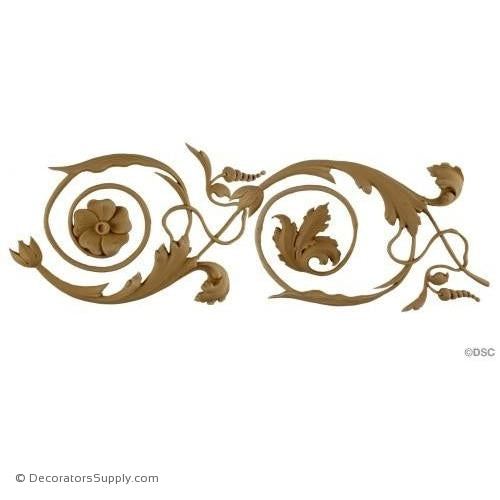 Floral-Ital. Ren. 7H - 5/8Relief-moulding-for-furniture-woodwork-Decorators Supply