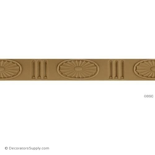 Fluted-Colonial 1 5/16H - 3/16Relief-moulding-for-furniture-woodwork-Decorators Supply