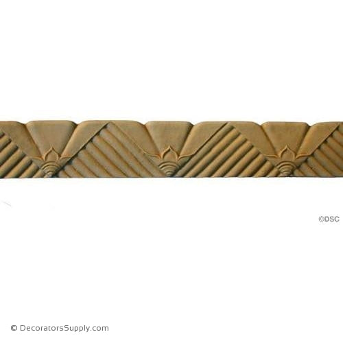 Art Deco Linear - 1 7/16 High-ornaments-furniture-woodwork-Decorators Supply