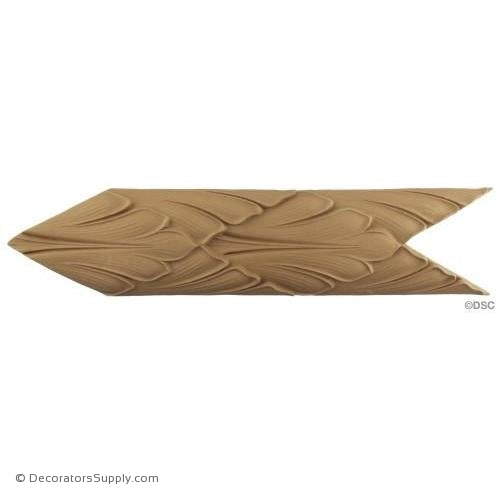 Palmette - Roman 4 1/2H - 1Relief-woodwork-furniture-lineal-ornament-Decorators Supply