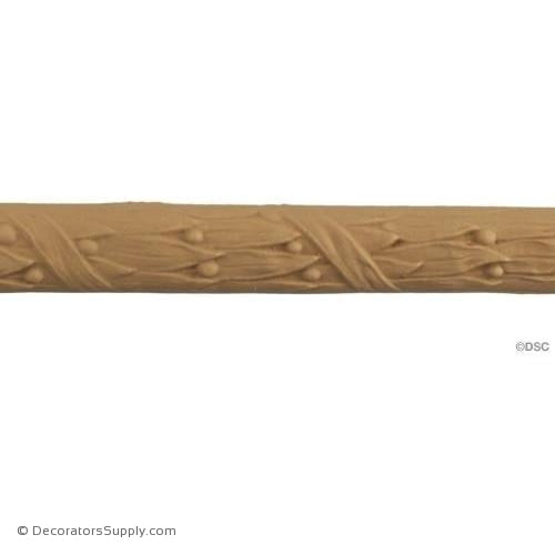 Laurel Lineal-Classic 15/16H - 3/8Relief-moulding-for-woodwork-furniture-Decorators Supply