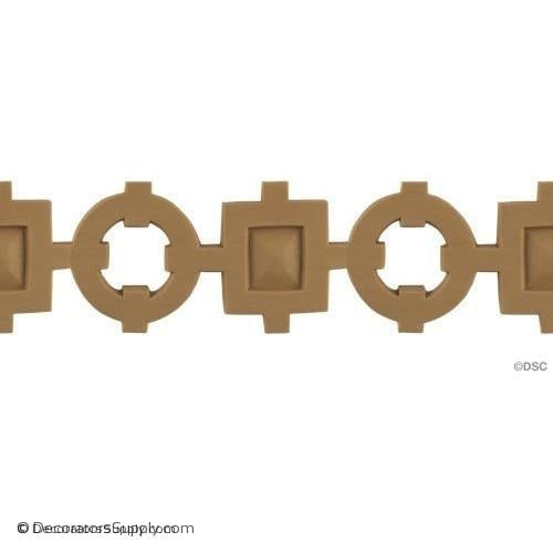 Lineal - Elizabethan 2 5/8H - 5/16Relief-moulding-for-furniture-woodwork-Decorators Supply