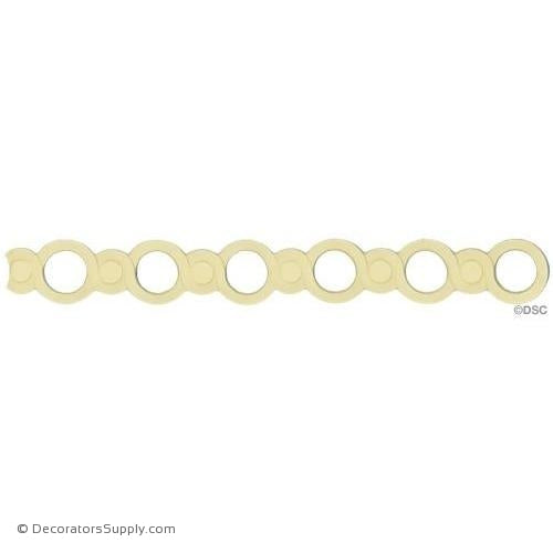 Running Coin - Classic 2H - 3/16Relief-moulding-for-furniture-woodwork-Decorators Supply