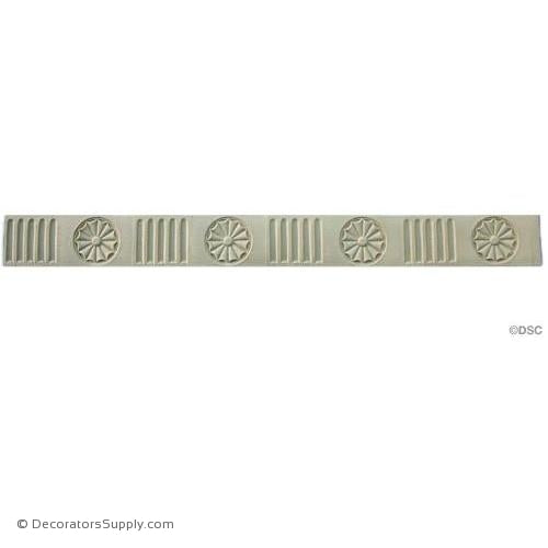 Fluted - Colonial 1 3/4H - 1/8Relief-moulding-for-furniture-woodwork-Decorators Supply