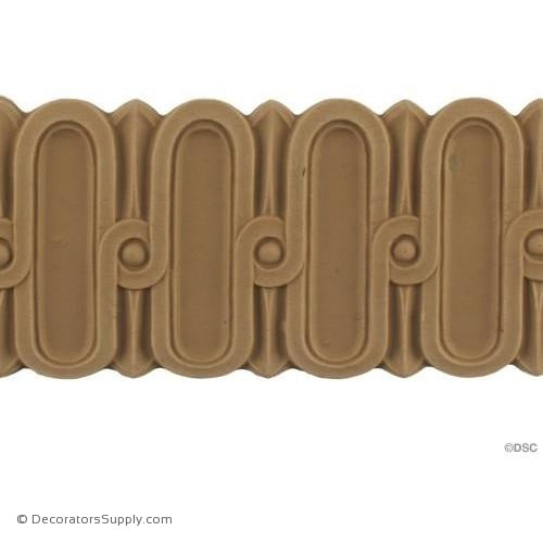 Fluted-Louis XVI 2 7/8H - 3/16Relief-moulding-for-furniture-woodwork-Decorators Supply