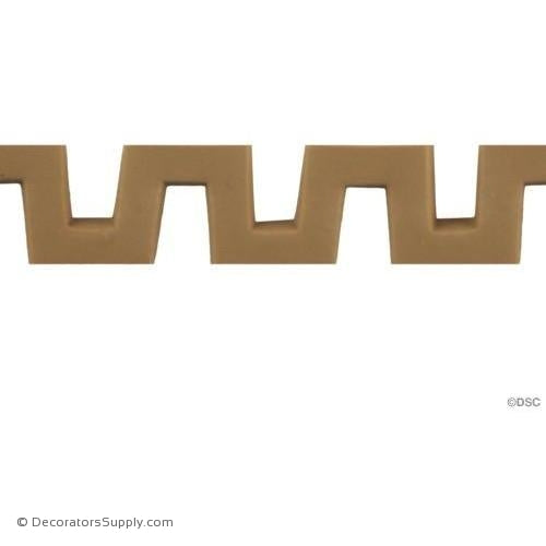 Greek Key-Classic 7/8H - 5/16Relief-moulding-for-woodwork-furniture-Decorators Supply