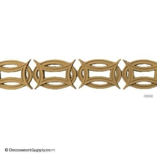 Linear - Celtic 1 7/8H - 3/16Relief-moulding-for-furniture-woodwork-Decorators Supply