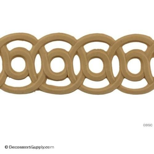 Knot Linear - Empire 1 5/8H - 1/8Relief-moulding-for-furniture-woodwork-Decorators Supply