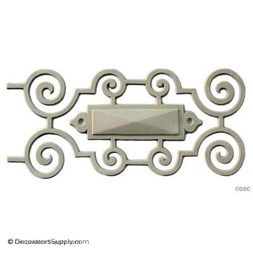 Linear - Elizabethan 5 1/4H - 3/8Relief-moulding-for-furniture-woodwork-Decorators Supply