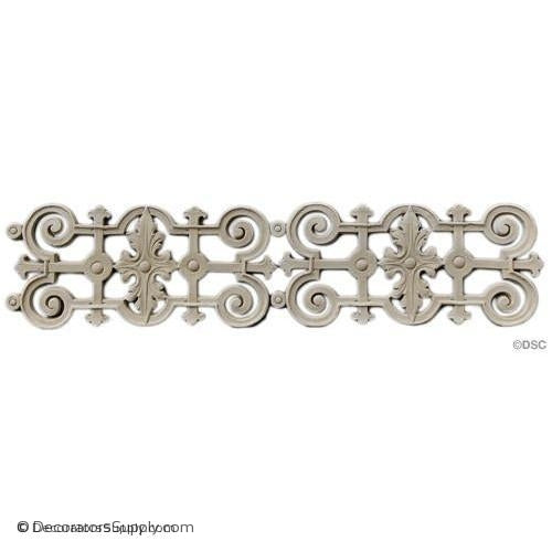 Linear - Elizabethan 3 3/4H - 3/16Relief-moulding-for-furniture-woodwork-Decorators Supply