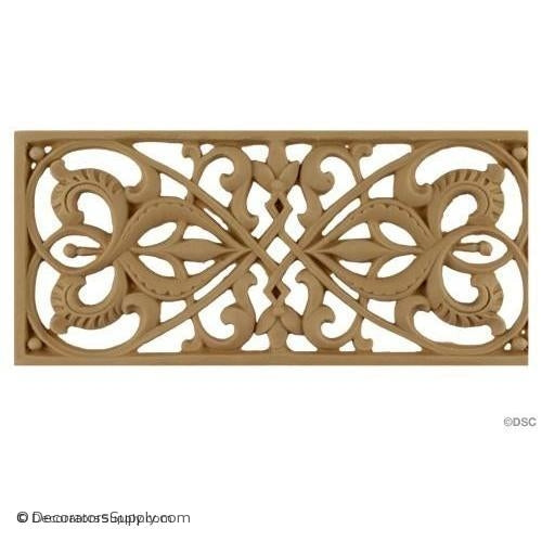 Linear - Moorish 3 3/8H - 3/16Relief-moulding-for-furniture-woodwork-Decorators Supply