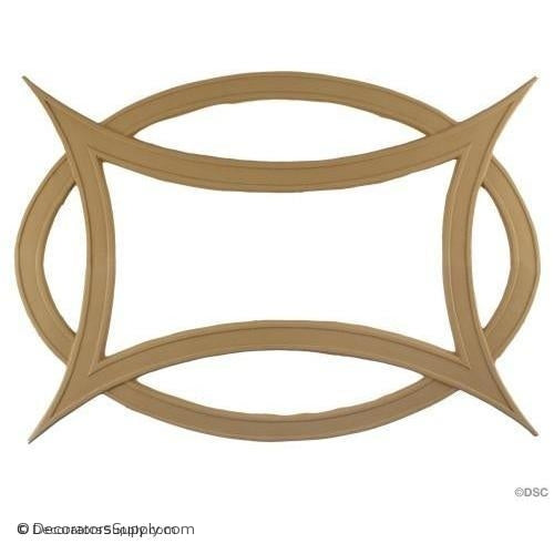 Linear - Celtic 12 1/2" H x 17 1/4" W- 1/4" Relief-moulding-for-furniture-woodwork-Decorators Supply