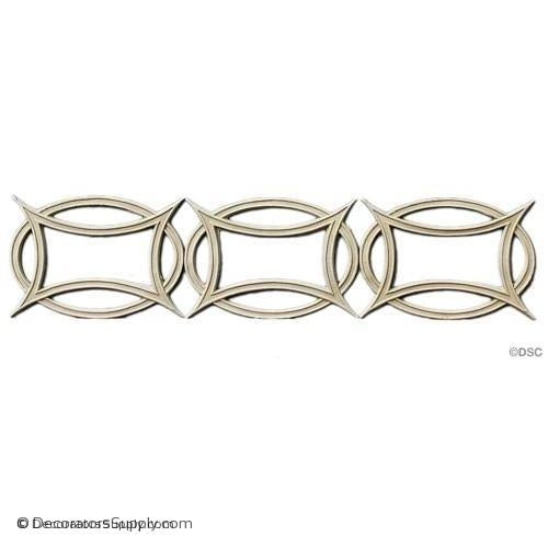 Linear - Celtic 3H - 1/8Relief-moulding-for-furniture-woodwork-Decorators Supply