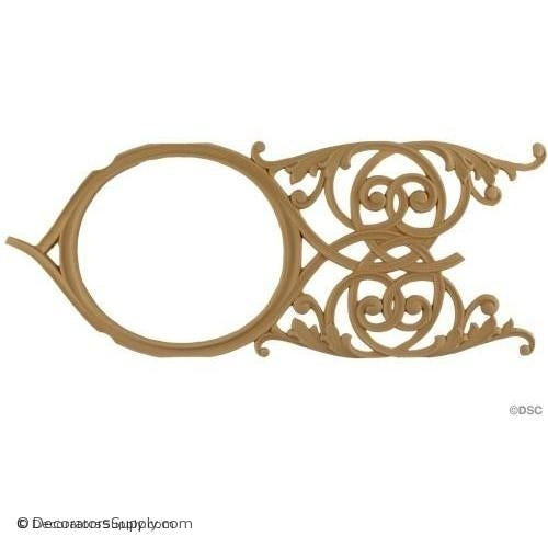 Romanesque - 6 7/8" High x 3/16" Relief-moulding-for-furniture-woodwork-Decorators Supply