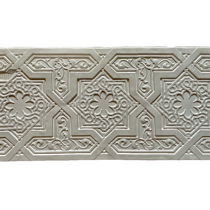 Plaster Frieze Moorish 9 5/8H - 3/8Relief