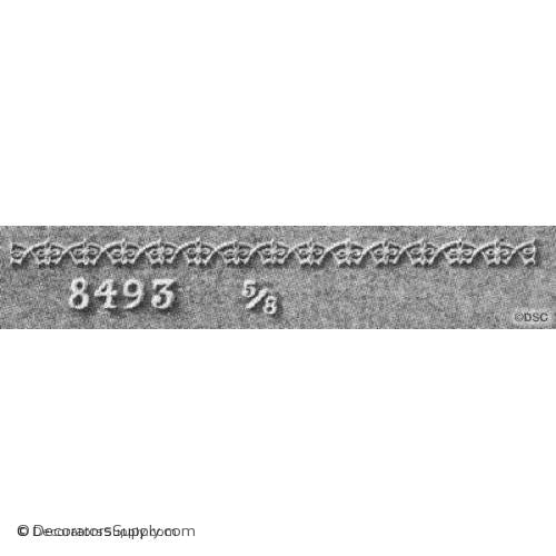 Linear - Moorish 5/8H - 1/8Relief-moulding-for-furniture-woodwork-Decorators Supply