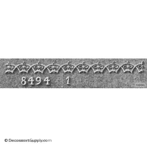 Linear - Moorish 1H - 1/8Relief-moulding-for-furniture-woodwork-Decorators Supply