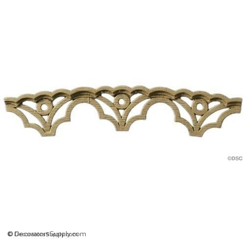 Linear - Moorish 1 1/2H - 3/16Relief-moulding-for-furniture-woodwork-Decorators Supply