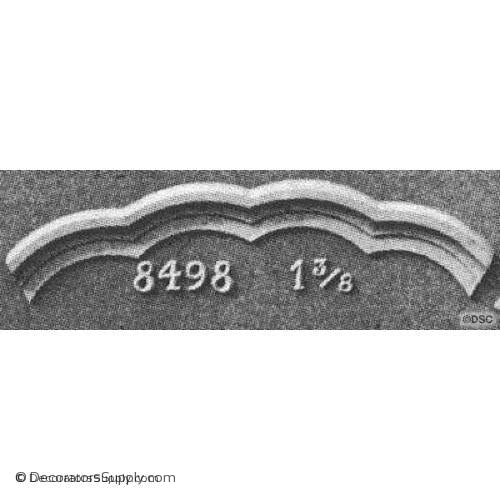 Linear - Moorish 1 3/8H - 1/2Relief-moulding-for-furniture-woodwork-Decorators Supply