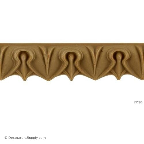 Lambs Tongue-Classic 13/16H - 5/16Relief-moulding-furniture-woodwork-Decorators Supply