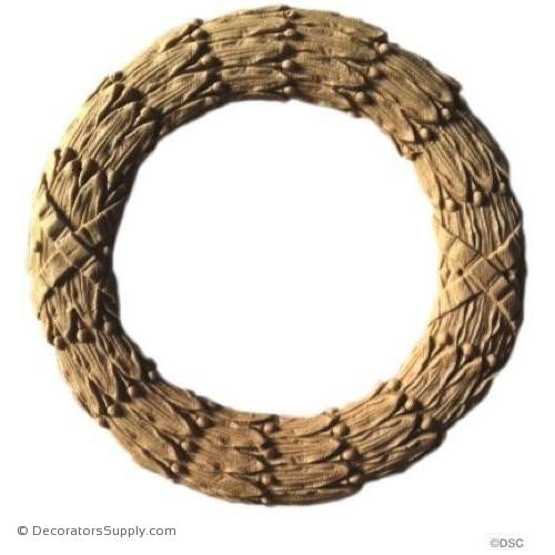 Wreath 4 Diameter-ornaments-for-woodwork-furniture-Decorators Supply