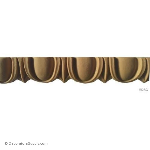 Egg and Dart-Roman 7/8H - 1/2Relief-woodwork-furniture moulding-Decorators Supply
