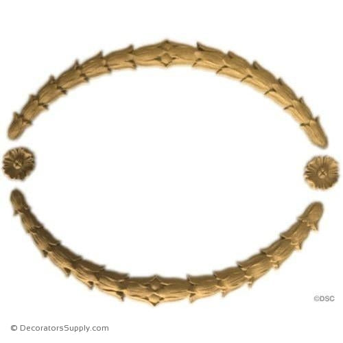 Wreath-ornaments-for-woodwork-furniture-Decorators Supply