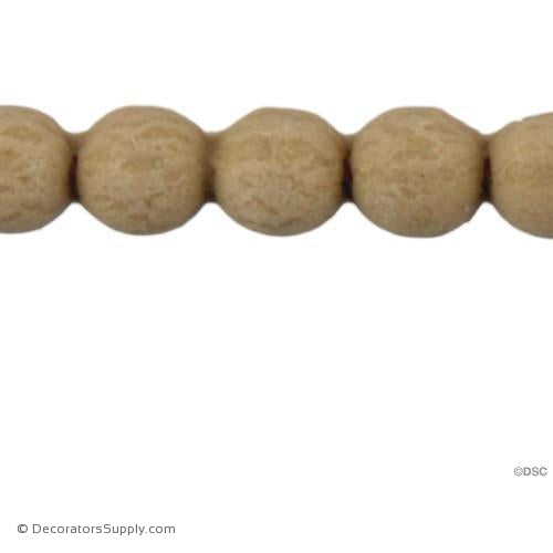 Bead-Ren. 5/16H - 3/16Relief-woodwork-furniture-moulding-Decorators Supply