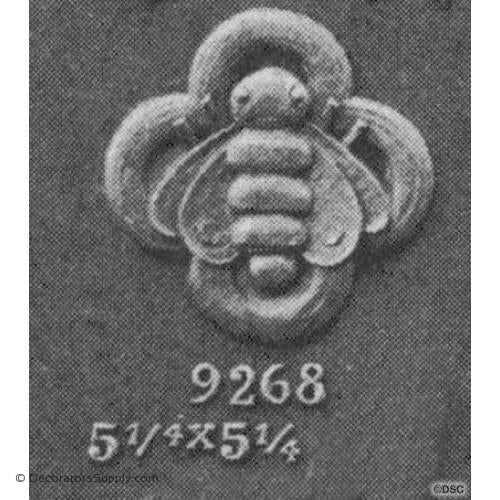 Bee - Modern 5 1/4H X 5 1/4W - 3/8Relief-Decorators Supply