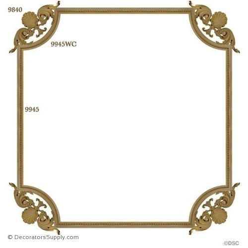 Wall Panel Design - 4-9840 4-9945WC 12FT-9945-ornate-french-Decorators Supply