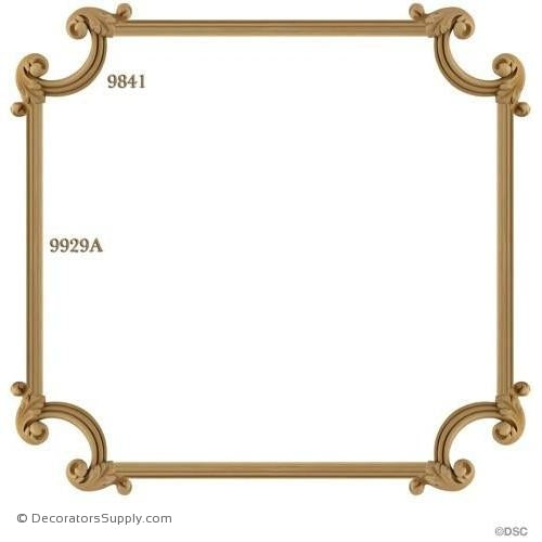 Wall Panel Design - 4-9841 12FT-9929A-ornate-french-Decorators Supply