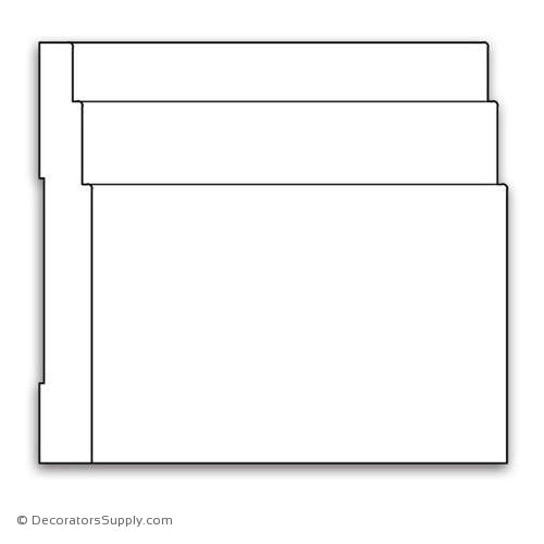 Base Moulding - Smooth - 11/16" x 5-1/2"