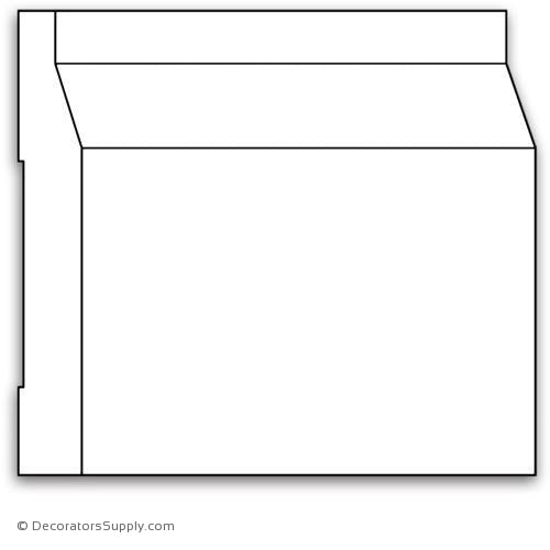 Base Moulding - Smooth - 11/16" x 5-1/2"