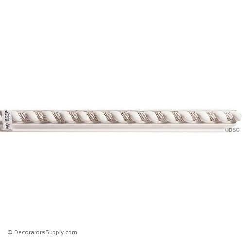 Mon Reale® Backband Moulding-Ropes of Antiquity-2" x 2 1/2" Wide