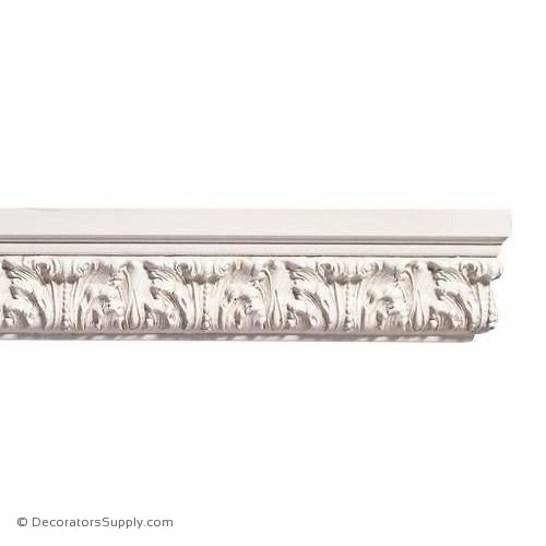 Mon Reale® Backband Moulding-Acanthus Leaf-1 3/4" x 2 1/2" Wide
