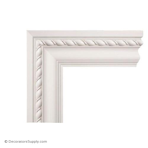 Mon Reale® Case Moulding - Rope - 1 1/16" x 4 1/2" Wide
