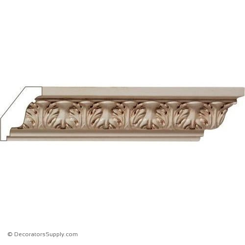 Mon Reale®  Small Acanthus Leaf - 1-5/8" Proj. X 2-1/8" Drop