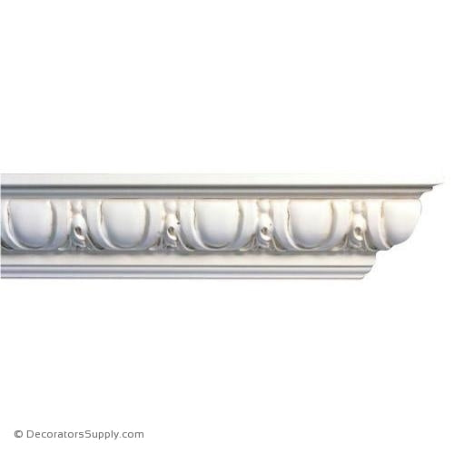 Mon Reale® Crown Moulding-Egg and Dart-2 1/2"Proj x 3"Drop