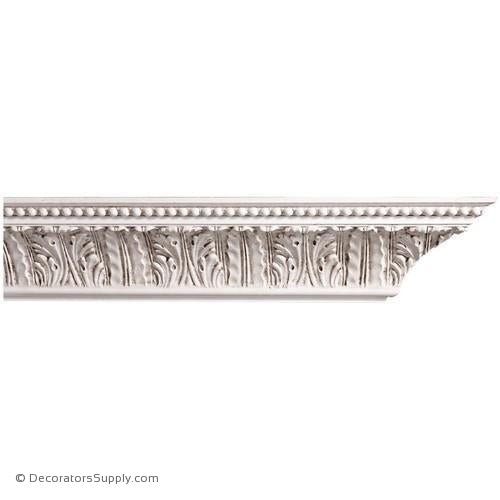 Mon Reale® Crown Moulding-Acanthus & Leaf-5 1/2"P x 5 1/2"D