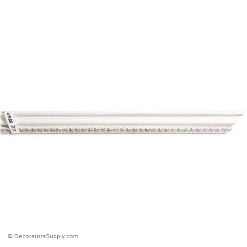 Mon Reale® Crown Moulding-Lamb's Tongue-2"Proj x 2 1/2"Drop