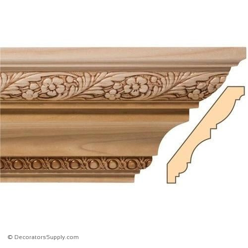 Running Leaf & Coins - Embossed - 13/16 x 5 1/2