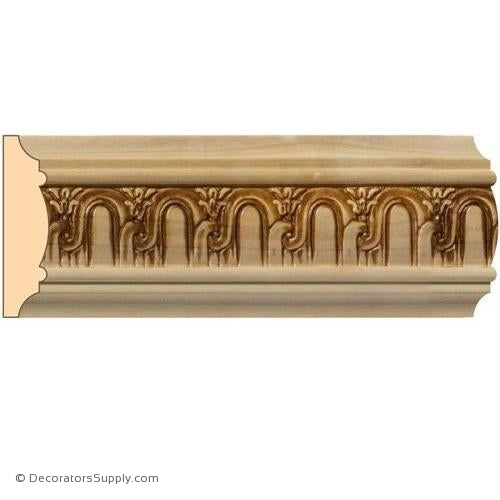 3/4 x 3 Fluting Chairrail