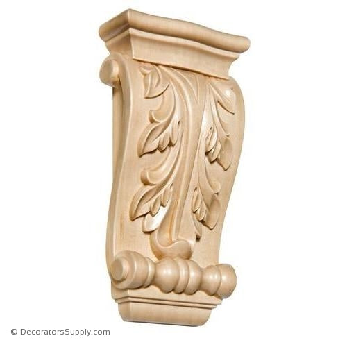 Acanthus Wood Corbel - (Cherry & Maple) - 5 SIZES