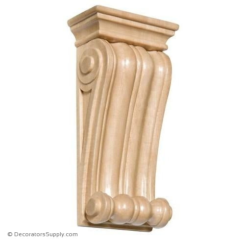 Classic Wood Corbel - (Cherry, Maple & Lindenwood) - 3 SIZES