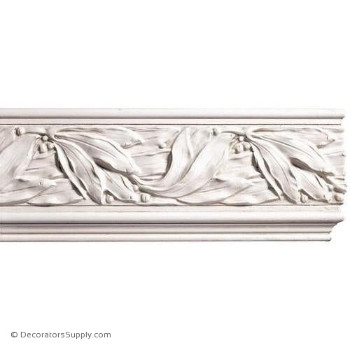 Mon Reale® Frieze Moulding-Laurel Leaves-13/16" x 5 1/2" W