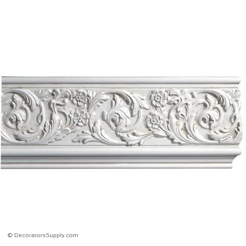 Mon Reale® Frieze Moulding-Rinceau Scrolls-13/16" x 5 1/2" Wide