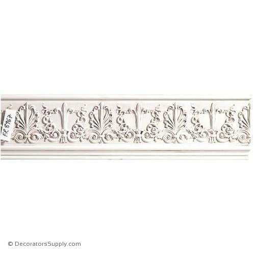 Mon Reale® Frieze Moulding-Scrolled Palmette-13/16" x 6 3/4"