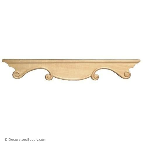 Wood Center Panel - (Cherry & Maple) | Decorators Supply Corporation