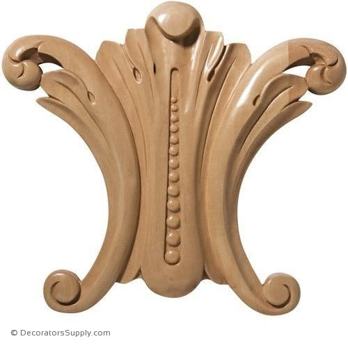 Medium Keystone Wood Applique - (Lindenwood)
